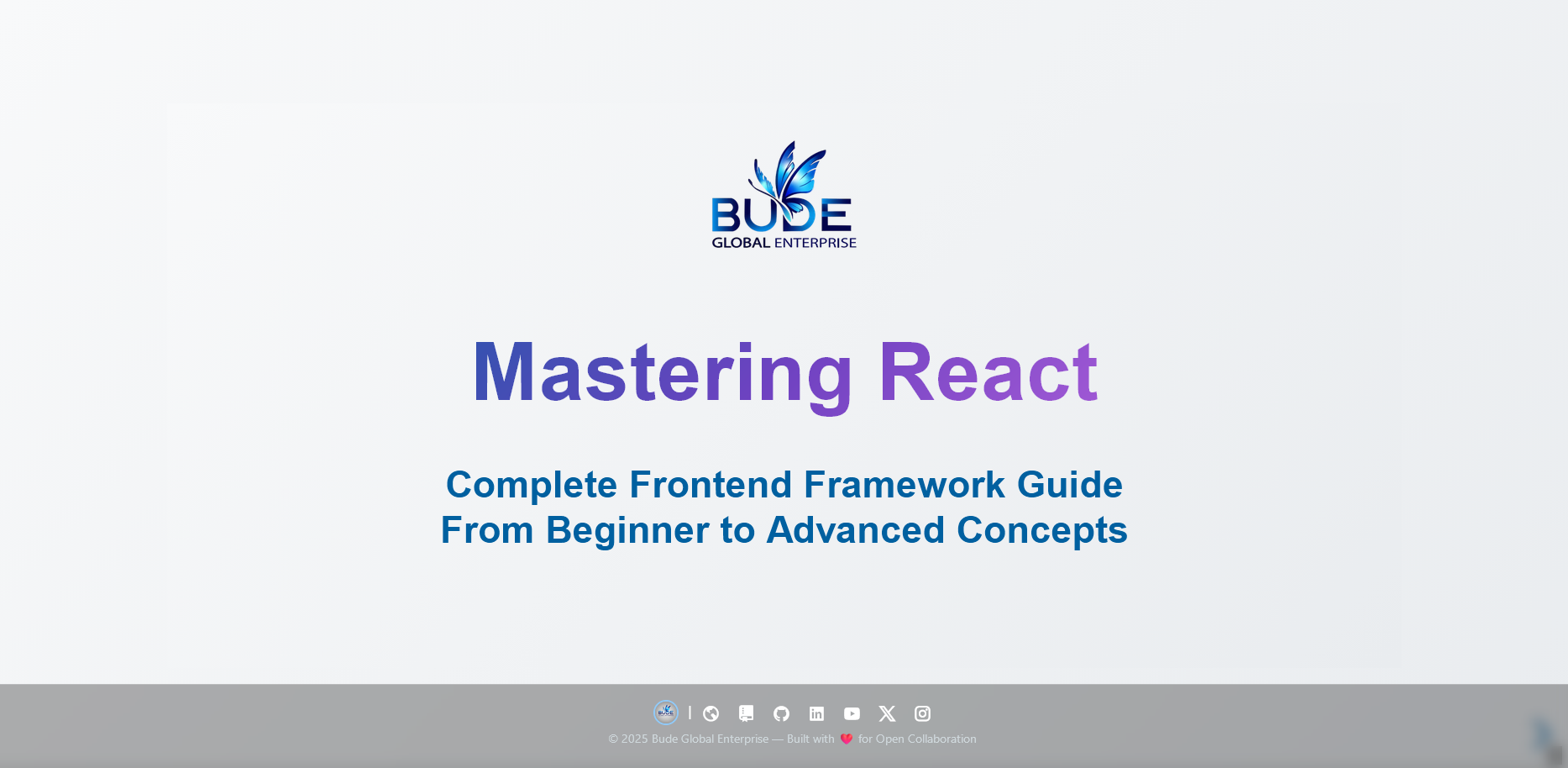 React Presentation